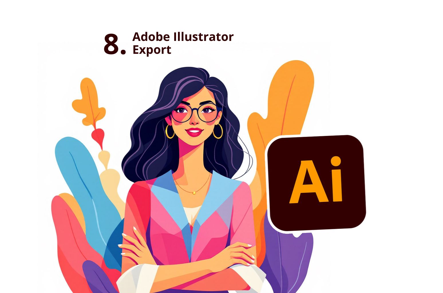 Adobe Illustrator 8. – Export